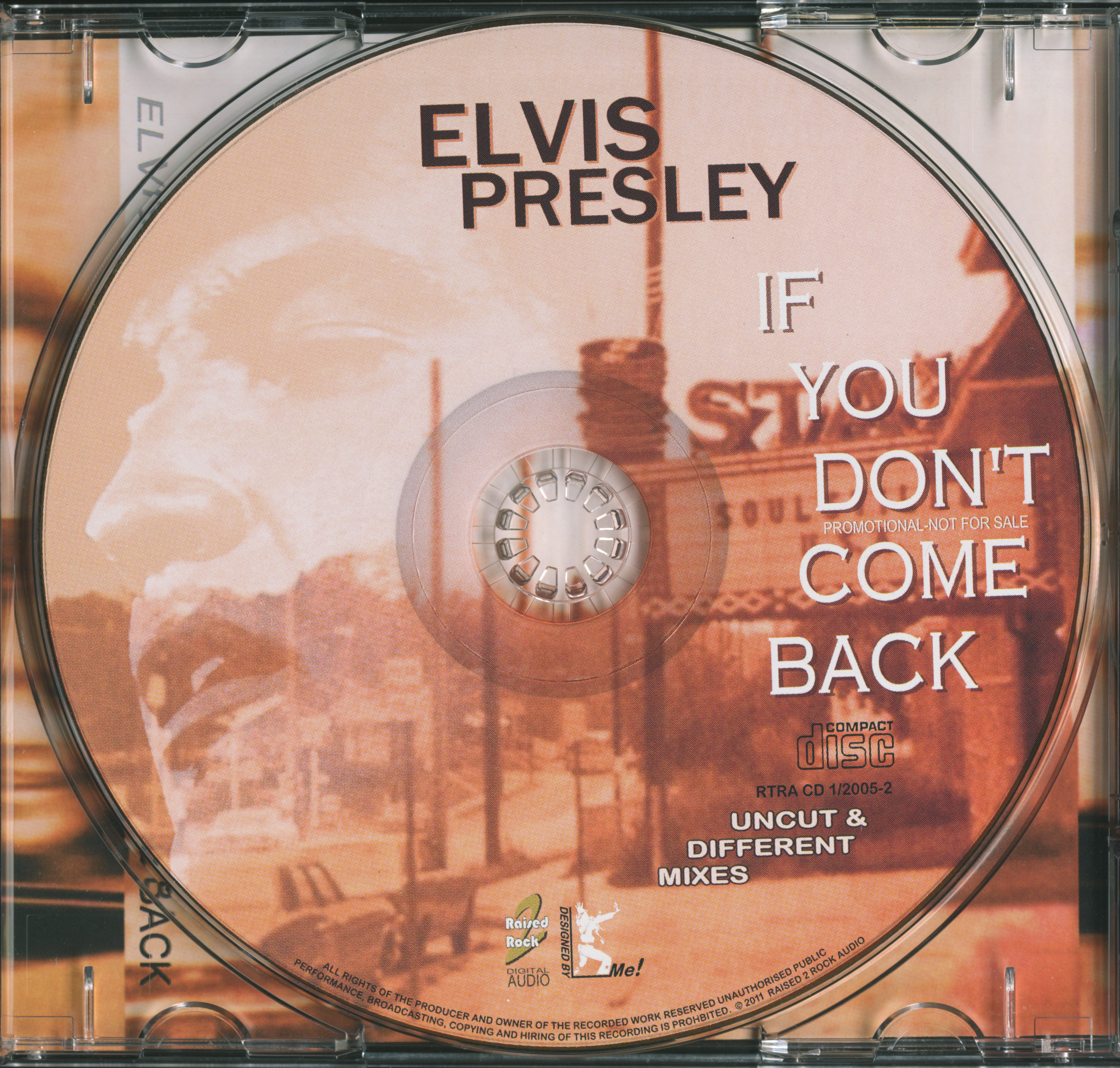 Elvis Presley  If You Dont Come Back : CD